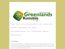 Tablet Screenshot of greenlandskunsmis.co.za